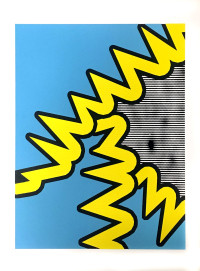 Untitled Pop Art - 3-color screen print on white French paper